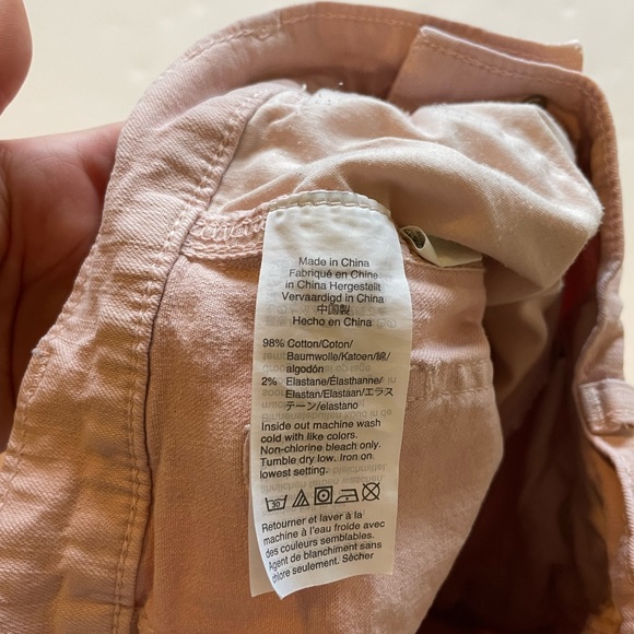 Madewell Straight Leg Jeans in Blush Pink - Picture 8 of 9